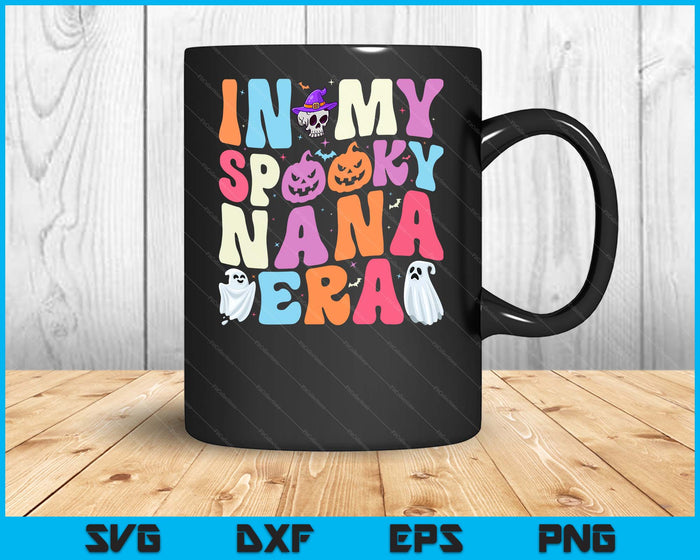 In My Spooky Nana Era Halloween Groovy SVG PNG Digital Cutting File In My Spooky Nana Era Halloween Groovy SVG PNG Digital Cutting File
