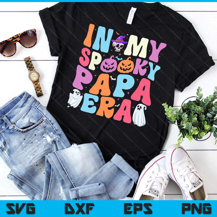 In My Spooky Papa Era Halloween Groovy SVG PNG Digital Cutting File In My Spooky Papa Era Halloween Groovy SVG PNG Digital Cutting File