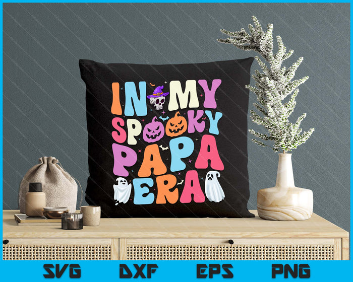 In My Spooky Papa Era Halloween Groovy SVG PNG Digital Cutting File In My Spooky Papa Era Halloween Groovy SVG PNG Digital Cutting File