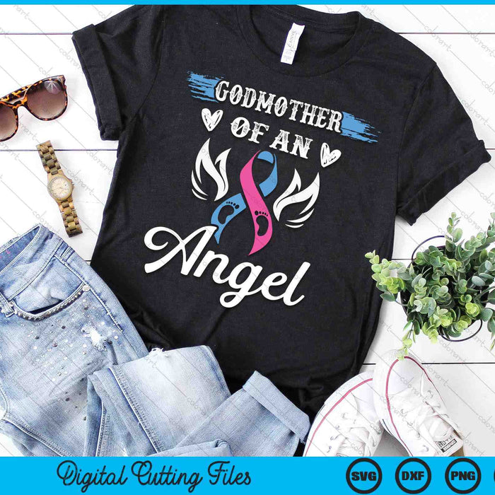 Infant Loss Godmother Of Angel Pregnancy Baby Miscarriage SVG PNG Digital Cutting Files Infant Loss Godmother Of Angel Pregnancy Baby Miscarriage SVG PNG Digital Cutting Files