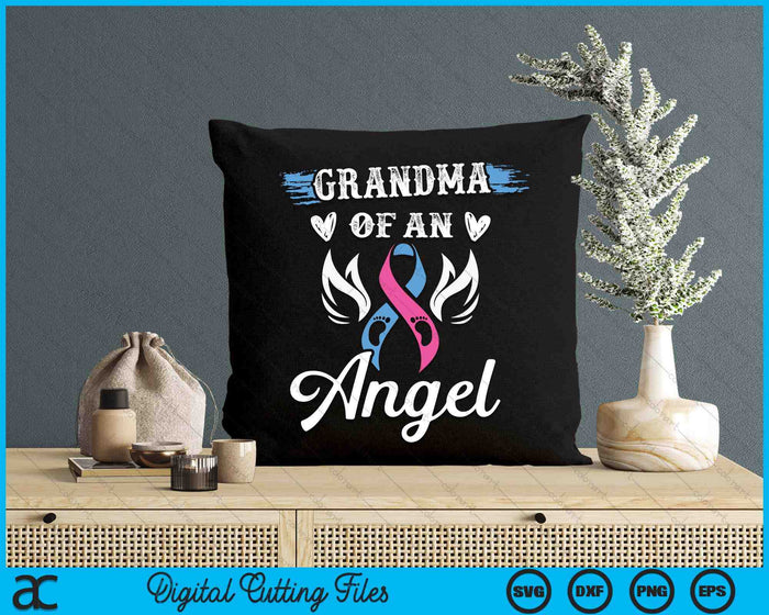 Infant Loss Grandma Of Angel Pregnancy Baby Miscarriage SVG PNG Digital Cutting Files Infant Loss Grandma Of Angel Pregnancy Baby Miscarriage SVG PNG Digital Cutting Files