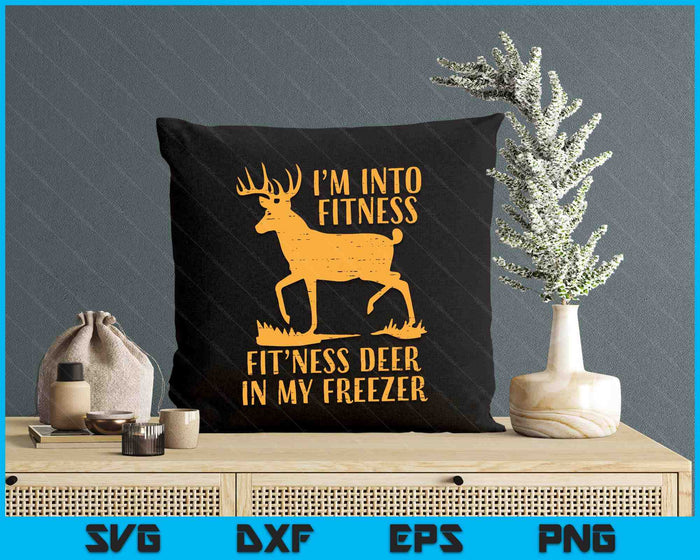 Into Fitness Fit Ness Deer Freezer Funny Hunting SVG PNG Digital Printable Files Into Fitness Fit Ness Deer Freezer Funny Hunting SVG PNG Digital Printable Files