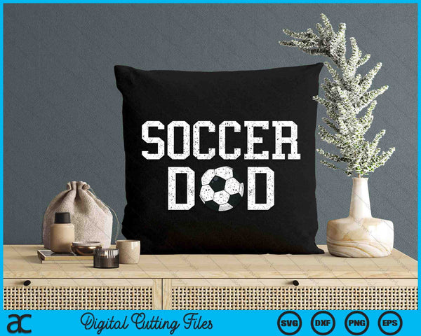 Soccer Dad Clothing Retro Vintage Soccer Dad SVG PNG Cutting Printable Files