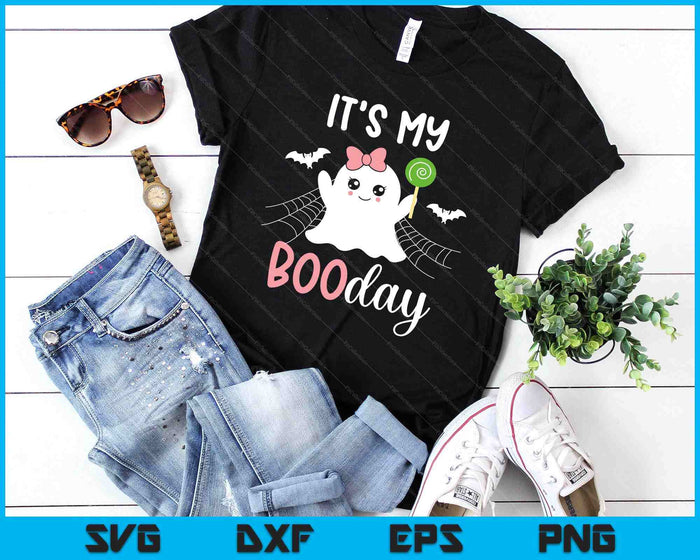 Its My Boo Day Cute Halloween Birthday Ghost Pink Bow SVG PNG Digital Cutting Files Its My Boo Day Cute Halloween Birthday Ghost Pink Bow SVG PNG Digital Cutting Files