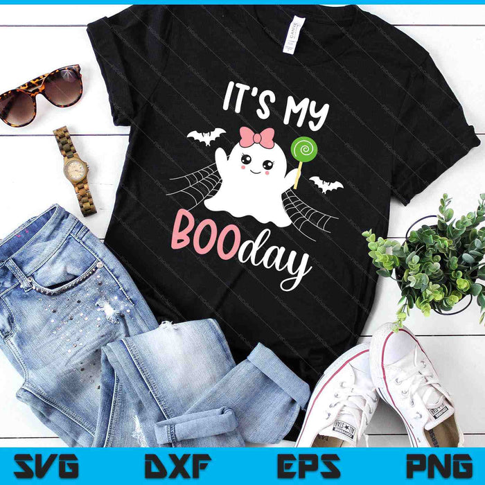 Its My Boo Day Cute Halloween Birthday Ghost Pink Bow SVG PNG Digital Cutting Files Its My Boo Day Cute Halloween Birthday Ghost Pink Bow SVG PNG Digital Cutting Files