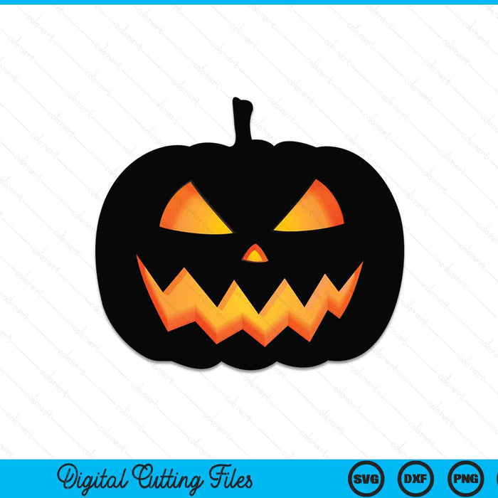 Jack O Lantern, Calabaza gráfica de Halloween SVG PNG Archivo de corte digital Jack O Lantern, Calabaza gráfica de Halloween SVG PNG Archivo de corte digital