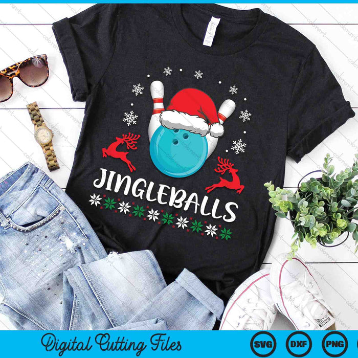 Jingleballs Bowling Player Merry Xmas Christmas Day SVG PNG Digital Cutting Files Jingleballs Bowling Player Merry Xmas Christmas Day SVG PNG Digital Cutting Files