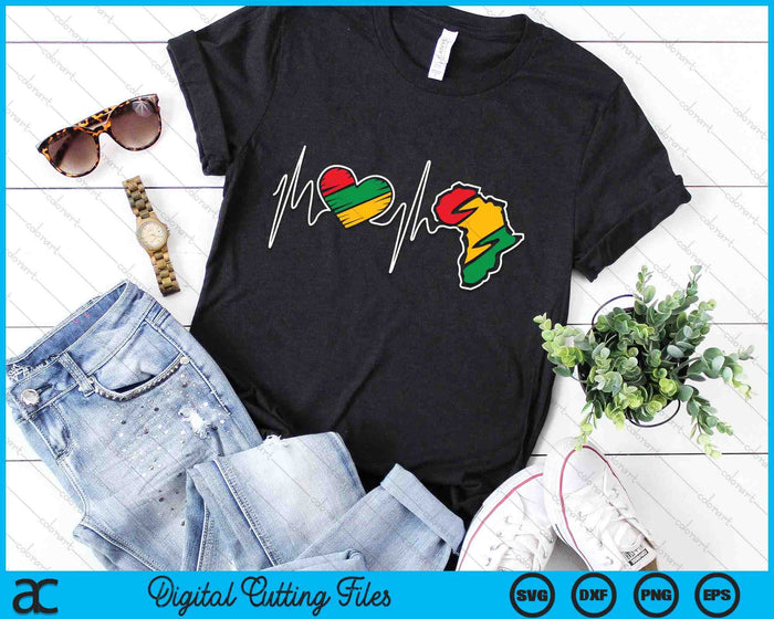 Juneteenth Heartbeat Black History SVG PNG Digital Printable Files Juneteenth Heartbeat Black History SVG PNG Digital Printable Files