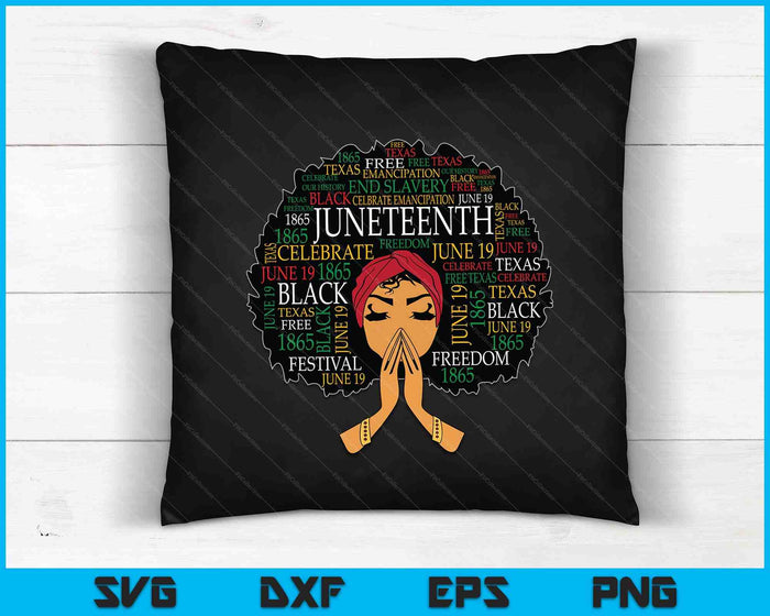 Juneteenth Melanin Negro Mujeres Cabello Natural SVG PNG Cortar Archivos Imprimibles Juneteenth Melanin Negro Mujeres Cabello Natural SVG PNG Cortar Archivos Imprimibles