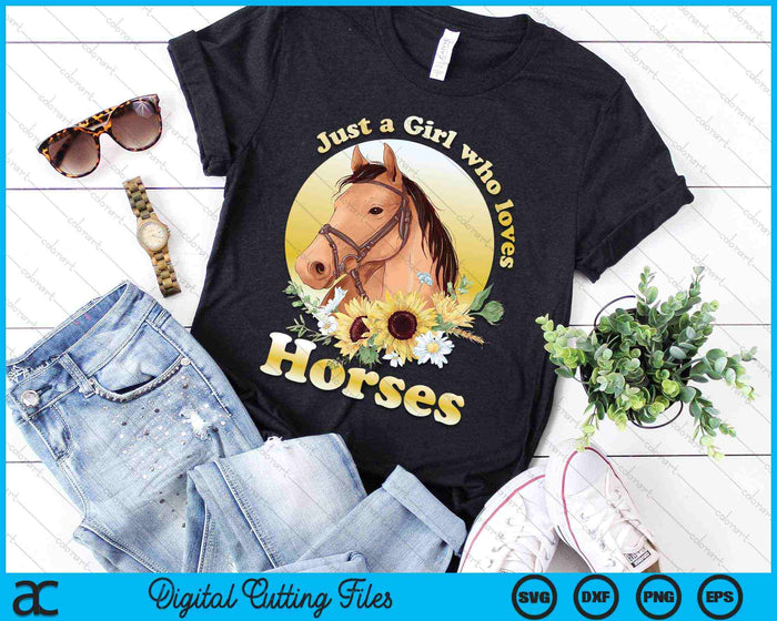 Just A Girl Who Loves Horse Riding SVG PNG Digital Cutting Files Just A Girl Who Loves Horse Riding SVG PNG Digital Cutting Files