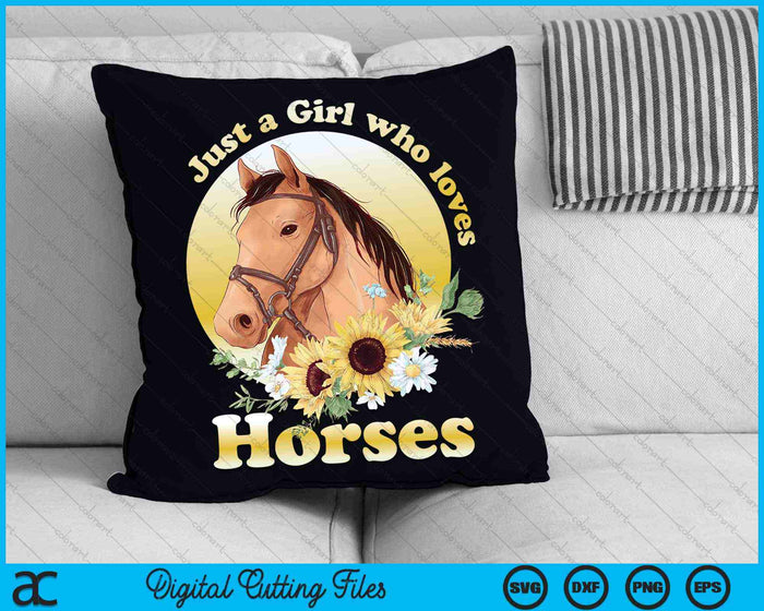 Just A Girl Who Loves Horse Riding SVG PNG Digital Cutting Files Just A Girl Who Loves Horse Riding SVG PNG Digital Cutting Files