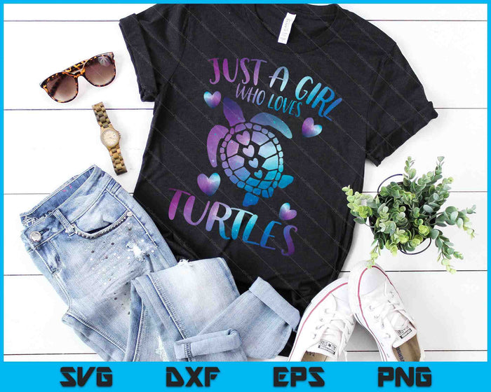 Just A Girl Who Loves Turtles Galaxy Space Sea Turtle Lover SVG PNG Digital Cutting Files Just A Girl Who Loves Turtles Galaxy Space Sea Turtle Lover SVG PNG Digital Cutting Files