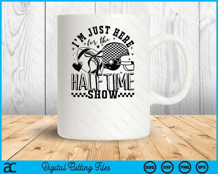 Just Here For The Halftime Show Trendy Football Game Day Coquette Bow SVG PNG Digital Printable Files Just Here For The Halftime Show Trendy Football Game Day Coquette Bow SVG PNG Digital Printable Files