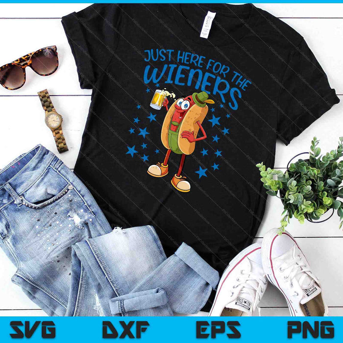 Just Here For The Wieners Hotdog Oktoberfest Men Women SVG PNG Digital Cutting Files Just Here For The Wieners Hotdog Oktoberfest Men Women SVG PNG Digital Cutting Files