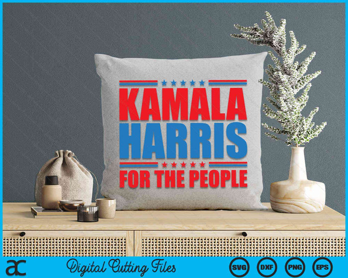 Kamala Harris For The People President 2024 SVG PNG Digital Cutting Files Kamala Harris For The People President 2024 SVG PNG Digital Cutting Files