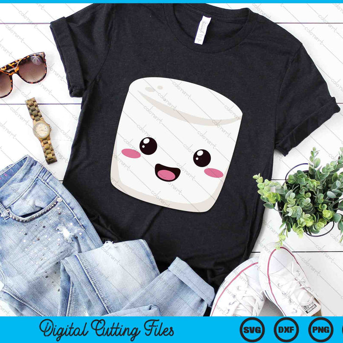 Kawaii Halloween Group Costume Party S'mores Marshmallow SVG PNG Digital Cutting Files Kawaii Halloween Group Costume Party S'mores Marshmallow SVG PNG Digital Cutting Files