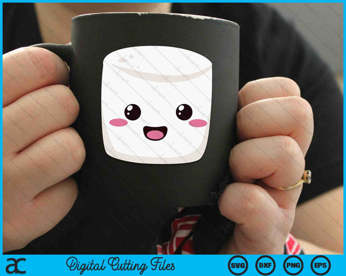 Kawaii Halloween Group Costume Party S'mores Marshmallow SVG PNG Digital Cutting Files Kawaii Halloween Group Costume Party S'mores Marshmallow SVG PNG Digital Cutting Files