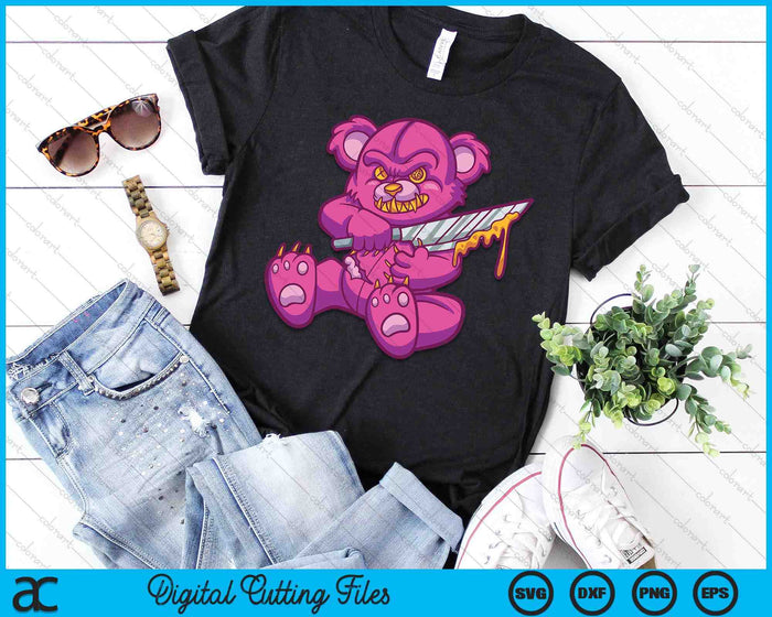 Kawaii Pastel Goth Teddy Bear Gothic Occult Voodoo Halloween SVG PNG Digital Cutting Files Kawaii Pastel Goth Teddy Bear Gothic Occult Voodoo Halloween SVG PNG Digital Cutting Files