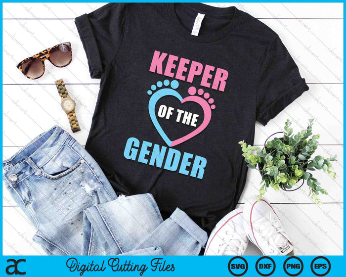 Keeper Of The Gender Baby Reveal Party SVG PNG Digital Printable Files Keeper Of The Gender Baby Reveal Party SVG PNG Digital Printable Files
