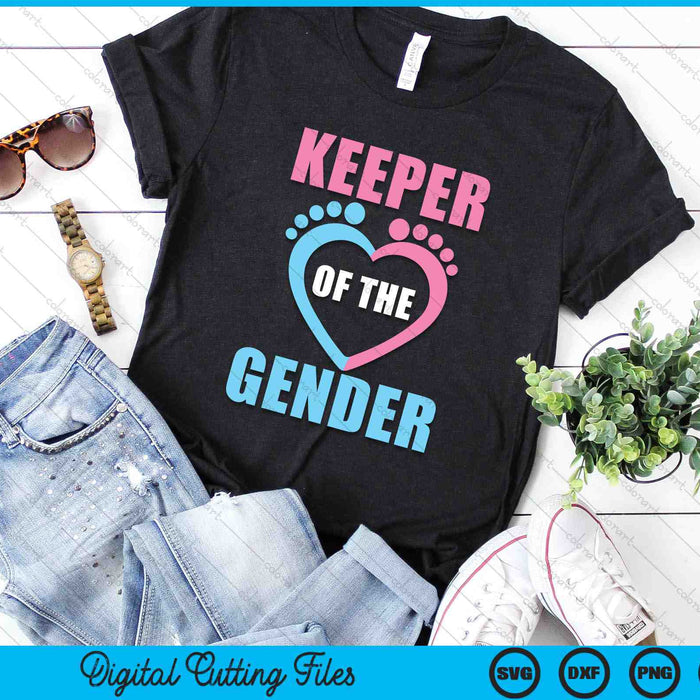 Keeper Of The Gender Baby Reveal Party SVG PNG Digital Printable Files Keeper Of The Gender Baby Reveal Party SVG PNG Digital Printable Files