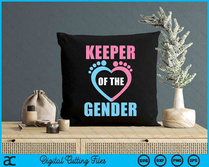 Keeper Of The Gender Baby Reveal Party SVG PNG Digital Printable Files Keeper Of The Gender Baby Reveal Party SVG PNG Digital Printable Files