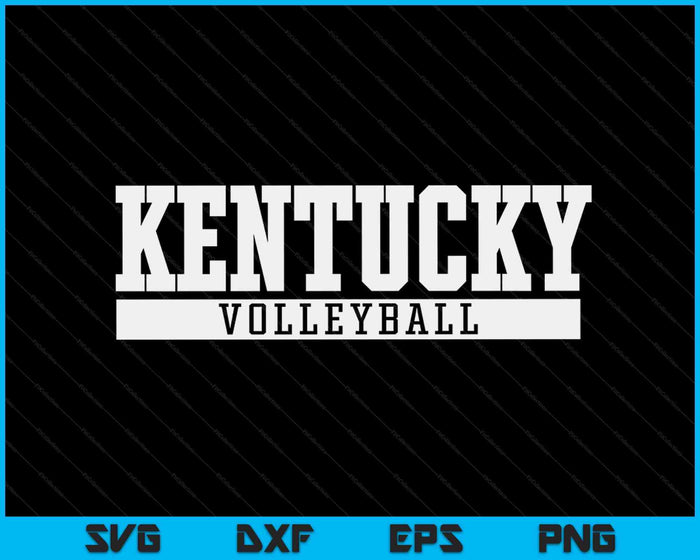 Kentucky Volleyball SVG PNG Digital Cutting Files Kentucky Volleyball SVG PNG Digital Cutting Files