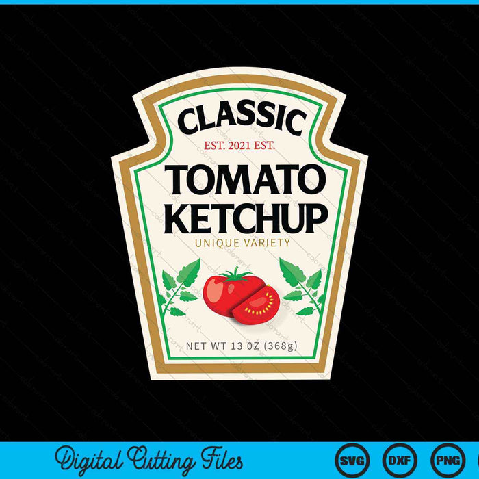 Ketchup Halloween Costume DIY Condiments Halloween Ketchup SVG PNG Digital Cutting File Ketchup Halloween Costume DIY Condiments Halloween Ketchup SVG PNG Digital Cutting File