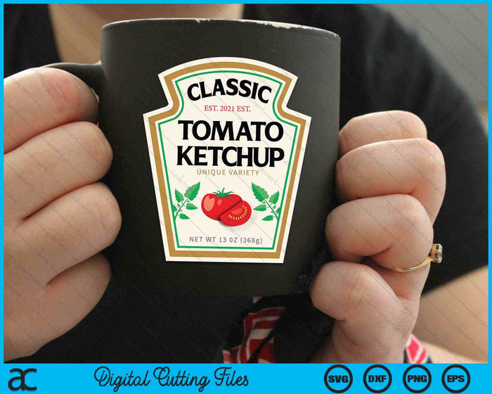Ketchup Halloween Costume DIY Condiments Halloween Ketchup SVG PNG Digital Cutting File Ketchup Halloween Costume DIY Condiments Halloween Ketchup SVG PNG Digital Cutting File