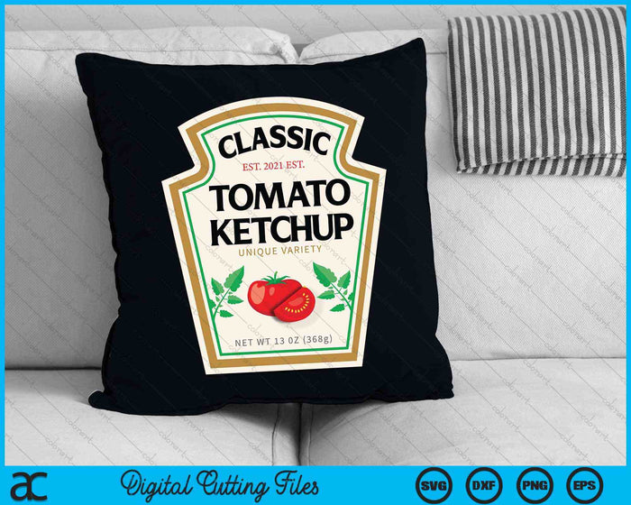Ketchup Halloween Costume DIY Condiments Halloween Ketchup SVG PNG Digital Cutting File Ketchup Halloween Costume DIY Condiments Halloween Ketchup SVG PNG Digital Cutting File