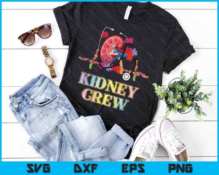 Kidney Crew Tech Nephrology Nurse Or Dialysis Technician SVG PNG Digital Cutting Files Kidney Crew Tech Nephrology Nurse Or Dialysis Technician SVG PNG Digital Cutting Files