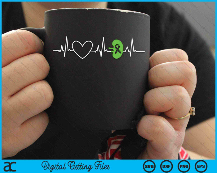 Kidney Disease Awareness Heartbeat Transplant Organ Donor SVG PNG Digital Cutting Files Kidney Disease Awareness Heartbeat Transplant Organ Donor SVG PNG Digital Cutting Files