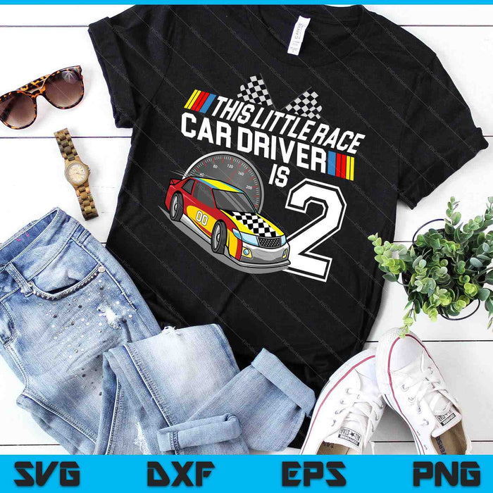 Kids 2 Year Old Race Car Birthday 2nd Stock Car Racing Party SVG PNG Digital Cutting Files Kids 2 Year Old Race Car Birthday 2nd Stock Car Racing Party SVG PNG Digital Cutting Files