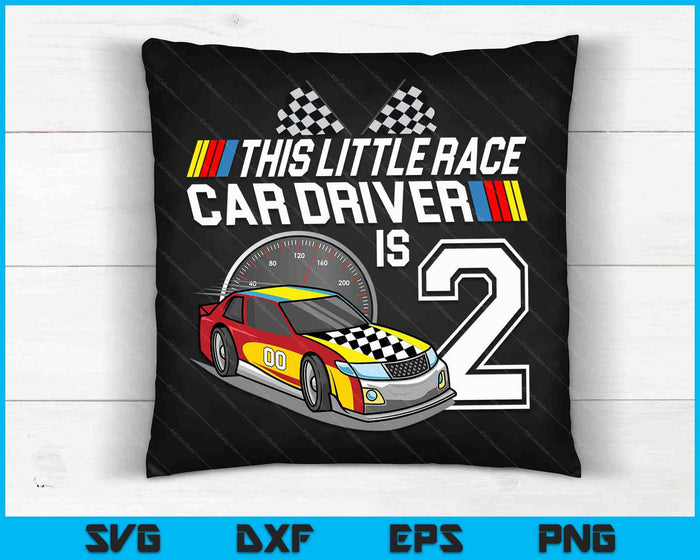Kids 2 Year Old Race Car Birthday 2nd Stock Car Racing Party SVG PNG Digital Cutting Files Kids 2 Year Old Race Car Birthday 2nd Stock Car Racing Party SVG PNG Digital Cutting Files