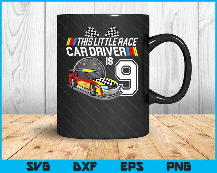 Kids 9 Year Old Race Car Birthday 9th Stock Car Racing Party SVG PNG Digital Cutting Files Kids 9 Year Old Race Car Birthday 9th Stock Car Racing Party SVG PNG Digital Cutting Files