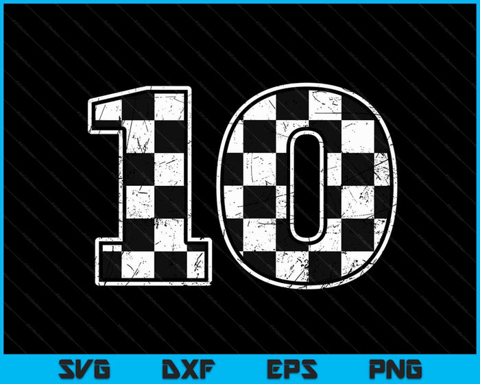 Birthday Boy 10 Ten Race Car 10th Birthday Racing Car Flag SVG PNG Digital Cutting Files Birthday Boy 10 Ten Race Car 10th Birthday Racing Car Flag SVG PNG Digital Cutting Files