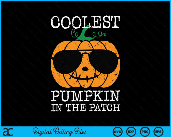 Calabaza más fresca en el parche Halloween Niños Niñas Adolescentes SVG PNG Cortando archivos imprimibles Calabaza más fresca en el parche Halloween Niños Niñas Adolescentes SVG PNG Cortando archivos imprimibles