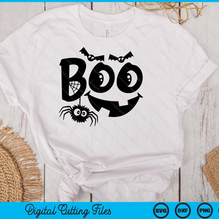 Kids Funny  Halloween Boo SVG PNG Digital Cutting Files Kids Funny  Halloween Boo SVG PNG Digital Cutting Files