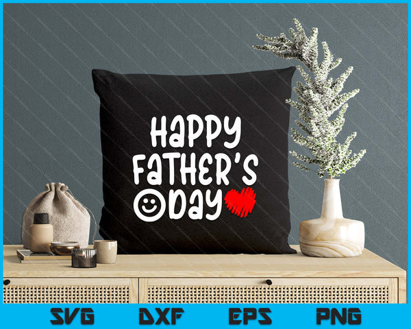 Kids Toddler Happy Fathers Day Boy Baby First Fathers Day SVG PNG Digital Printable Files