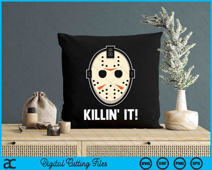 Killin' It Lazy DIY Disfraz de Halloween Divertido Horror SVG PNG Archivos de corte digital Killin' It Lazy DIY Disfraz de Halloween Divertido Horror SVG PNG Archivos de corte digital