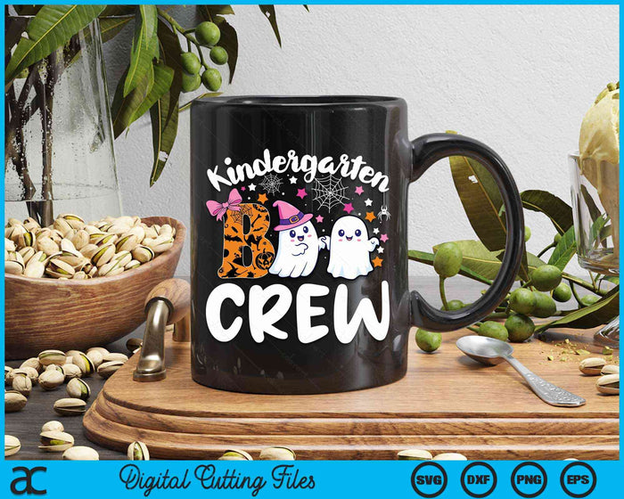 Kindergarten Boo Crew Kindergarten Halloween Costume SVG PNG Digital Cutting File Kindergarten Boo Crew Kindergarten Halloween Costume SVG PNG Digital Cutting File