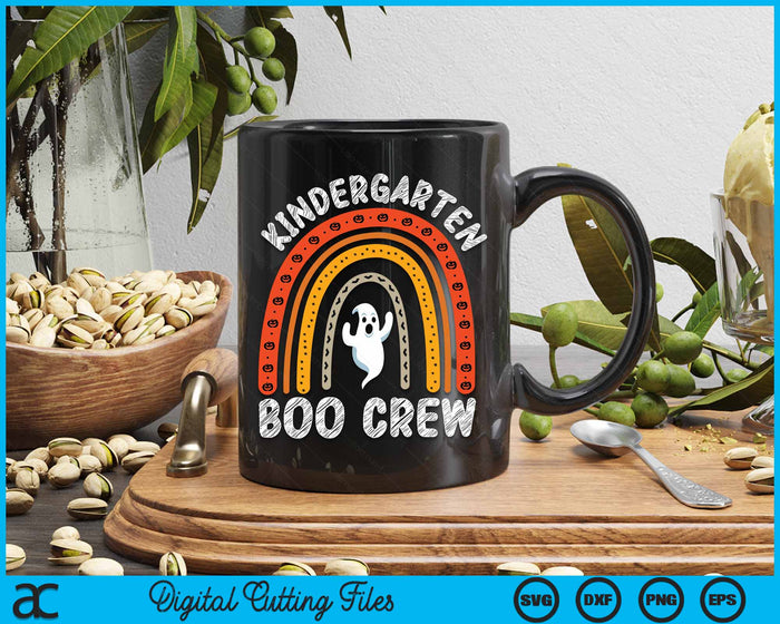 Kindergarten Boo Crew Teacher Student Halloween Costume SVG PNG Digital Cutting File Kindergarten Boo Crew Teacher Student Halloween Costume SVG PNG Digital Cutting File
