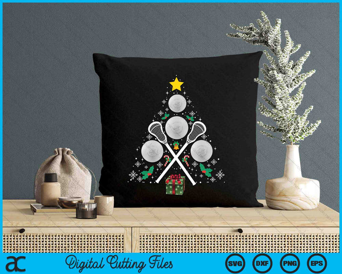 Lacrosse Equipment Christmas Tree Christmas  Lacrosse Ball SVG PNG Digital Cutting Files Lacrosse Equipment Christmas Tree Christmas  Lacrosse Ball SVG PNG Digital Cutting Files