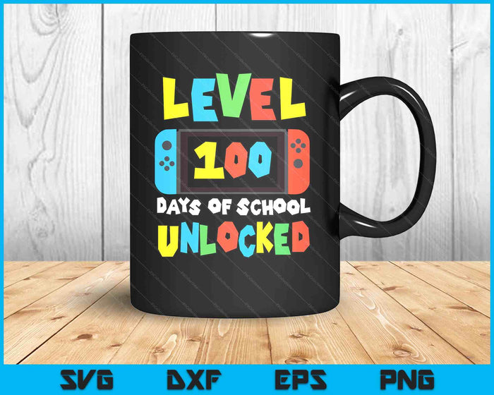 Level 100 Days Of School Unlocked Video Game Gamer Gaming Throw Pillow SVG PNG Digital Printable Files Level 100 Days Of School Unlocked Video Game Gamer Gaming Throw Pillow SVG PNG Digital Printable Files