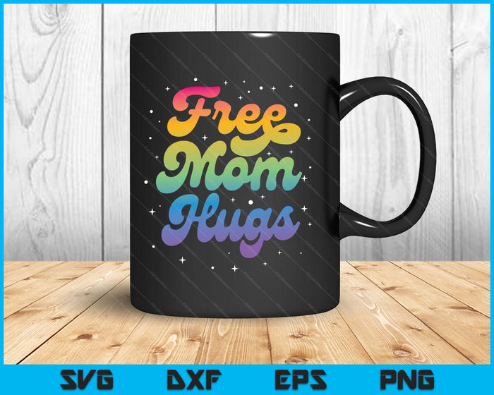 Lgbtq Free Mom Hugs Gay Pride Lgbt Ally Rainbow Mother's Day SVG PNG Digital Printable Files Lgbtq Free Mom Hugs Gay Pride Lgbt Ally Rainbow Mother's Day SVG PNG Digital Printable Files