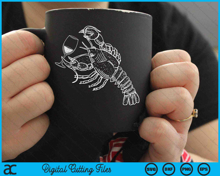 Lobster Wine Drinking Shirt Funny Beach Cruise Vacation SVG PNG Digital Cutting File Lobster Wine Drinking Shirt Funny Beach Cruise Vacation SVG PNG Digital Cutting File