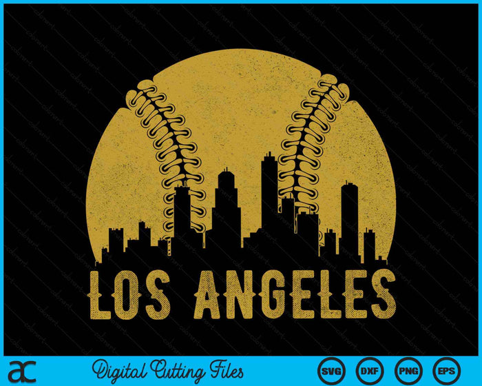 Los Angeles Baseball Fan SVG PNG Cutting Printable Files Los Angeles Baseball Fan SVG PNG Cutting Printable Files