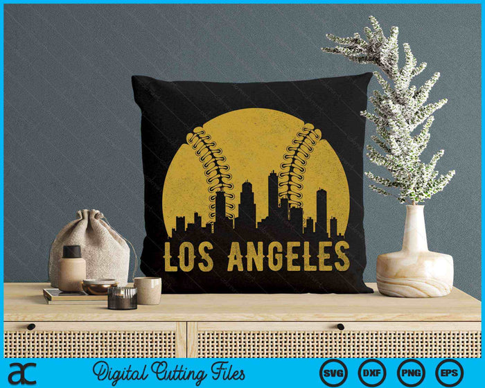 Los Angeles Baseball Fan SVG PNG Cutting Printable Files Los Angeles Baseball Fan SVG PNG Cutting Printable Files