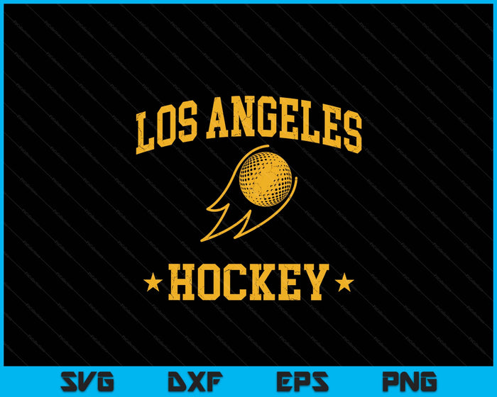 Los Angeles Hockey Vintage Gameday Retro Hockey Lover SVG PNG Digital Printable Files Los Angeles Hockey Vintage Gameday Retro Hockey Lover SVG PNG Digital Printable Files