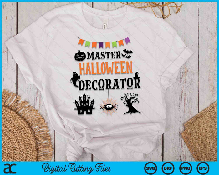Decoración de amor para Halloween Maestro Decorador de Halloween SVG PNG Archivo de corte digital Decoración de amor para Halloween Maestro Decorador de Halloween SVG PNG Archivo de corte digital