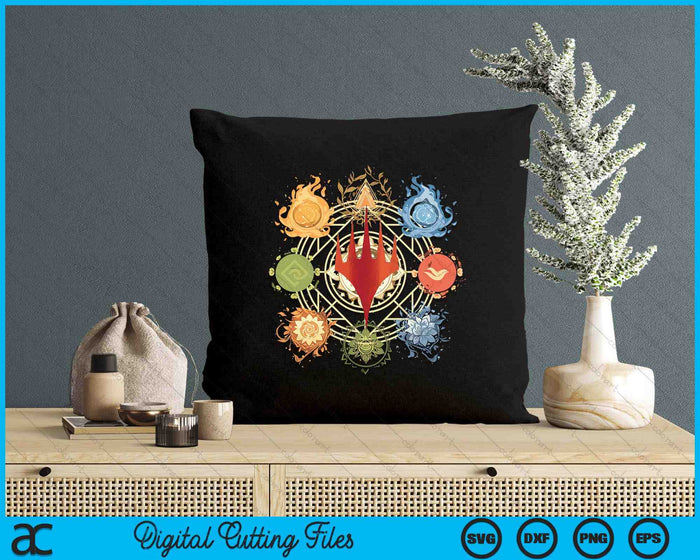 Magic The Gathering Mana Symbols Epic Poster SVG PNG Digital Printable Files Magic The Gathering Mana Symbols Epic Poster SVG PNG Digital Printable Files
